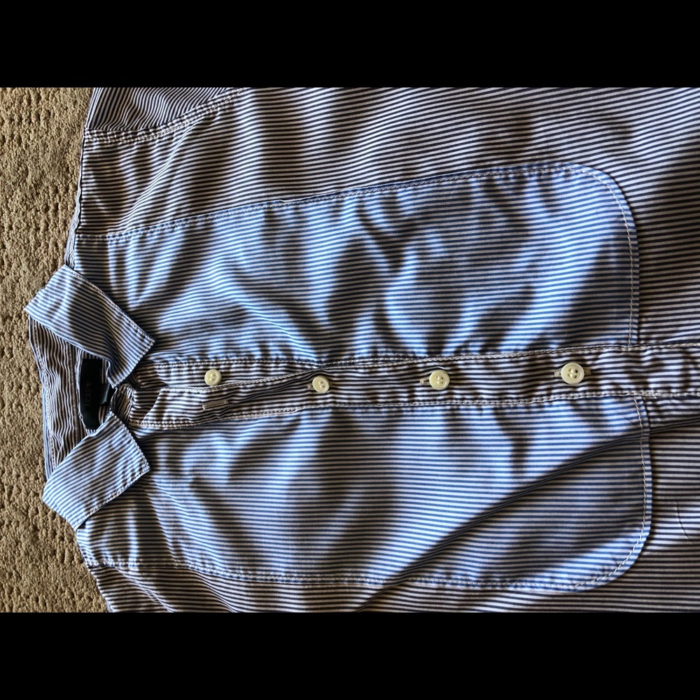 J.Crew Pi Strip Button Down Popover - image 2